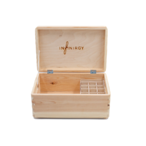 Houten Essential Oil Kist (+ olie kado)