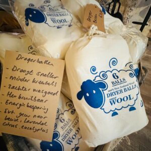 Wool Dryer Balls 100% Biologische Wol